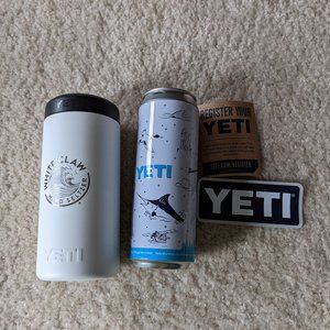 Brand New YETI Rambler 12 oz Colster Tall Can Insulator / White Claw promo